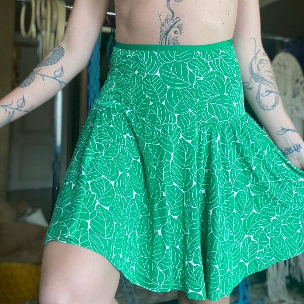 Green Faery Skirt Unique